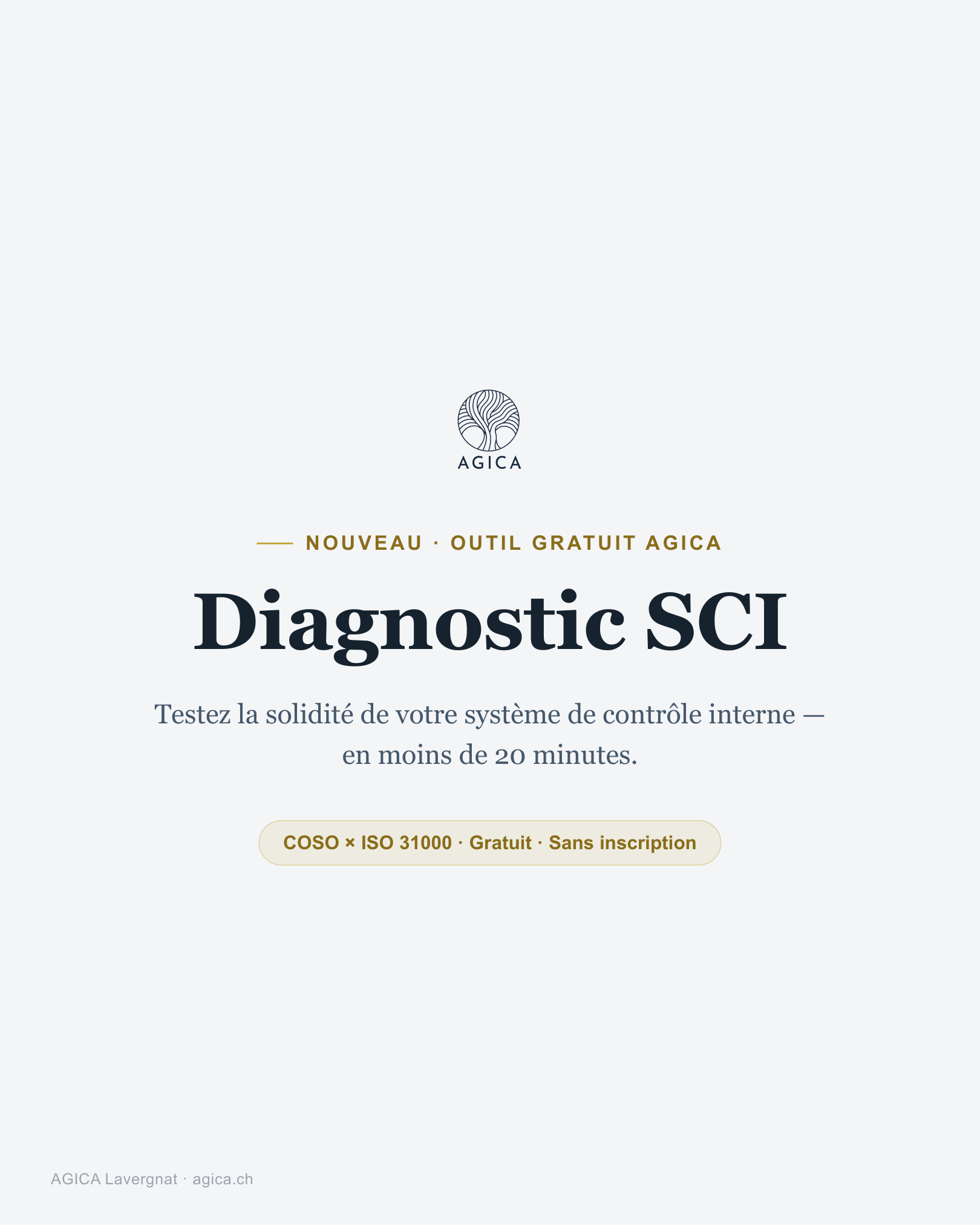 Outil de diagnostic SCI — écran 1