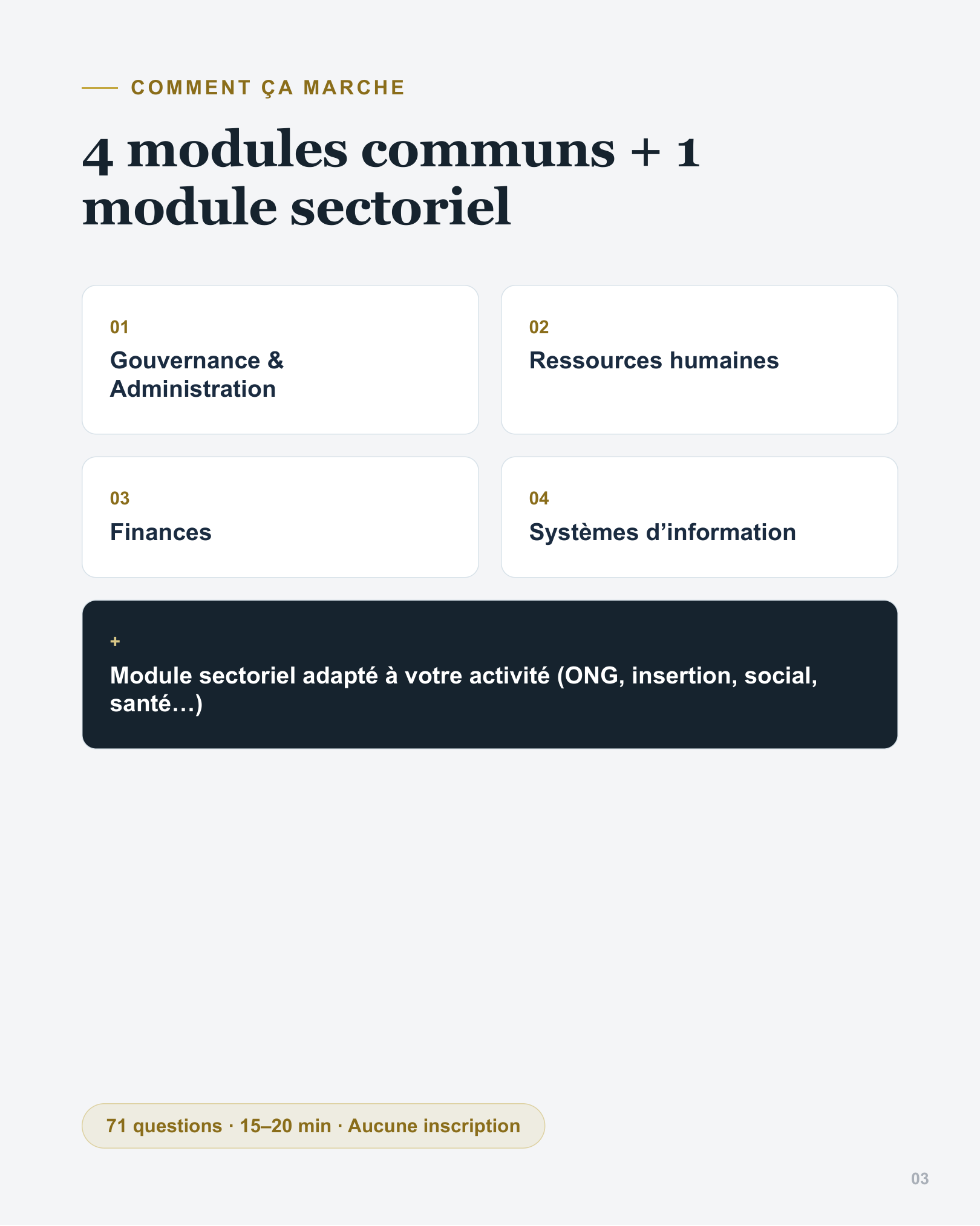 Outil de diagnostic SCI — écran 3