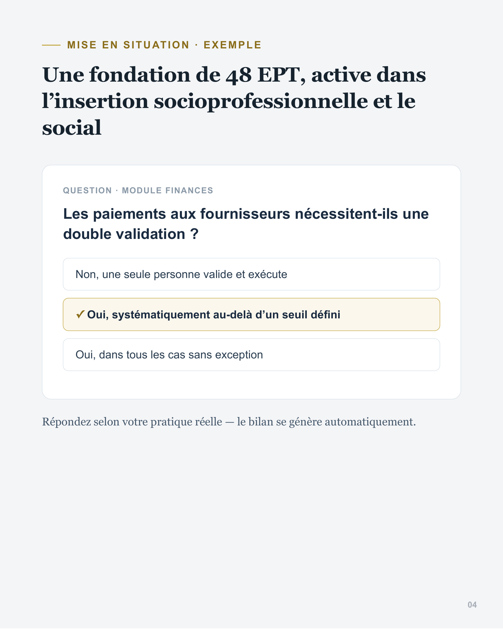 Outil de diagnostic SCI — écran 4