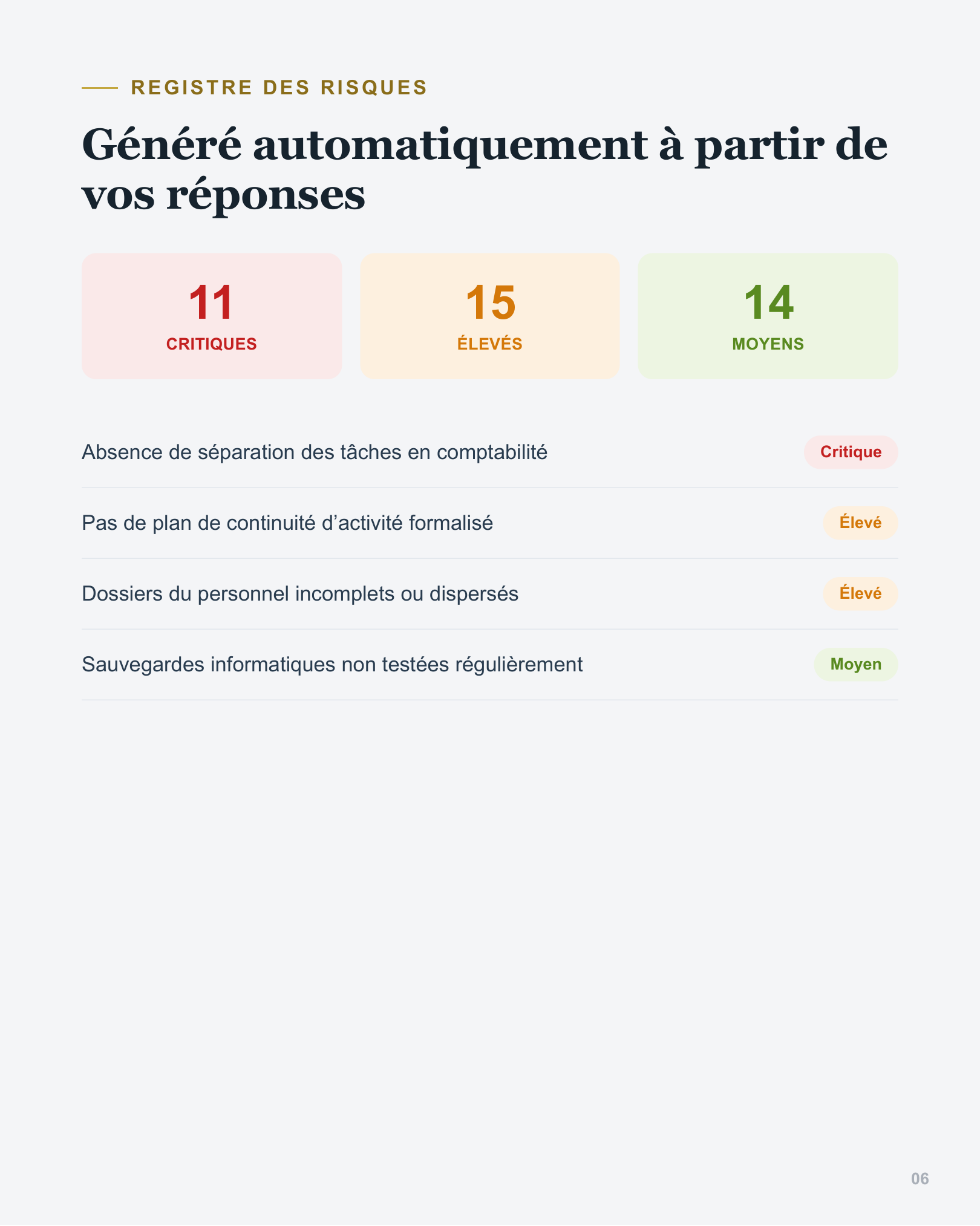 Outil de diagnostic SCI — écran 6